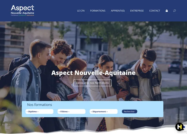 Aspect Aquitaine - Formation Professionnelle WordPress
