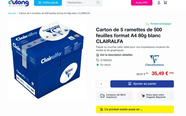 Dulong - Papeterie Magento Hyvä